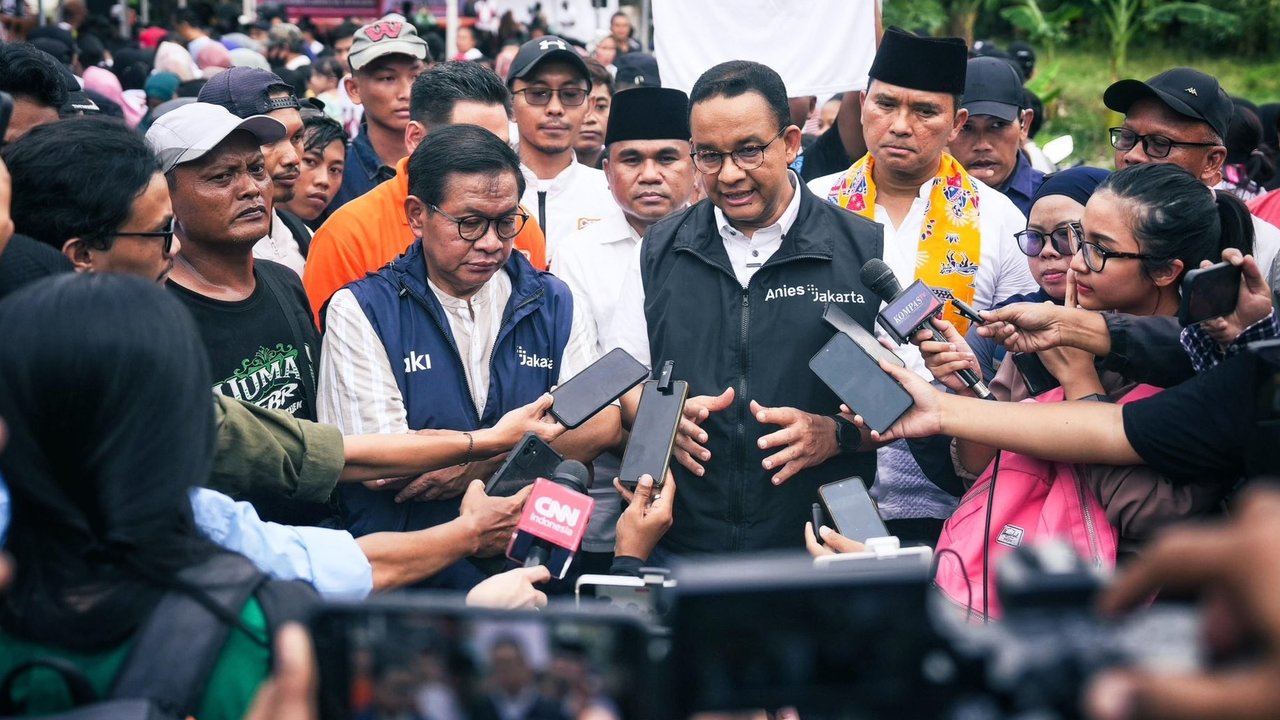 Anies dan Ahok satu barisan dukung Pramono-Rano di Pilkada Jakarta.