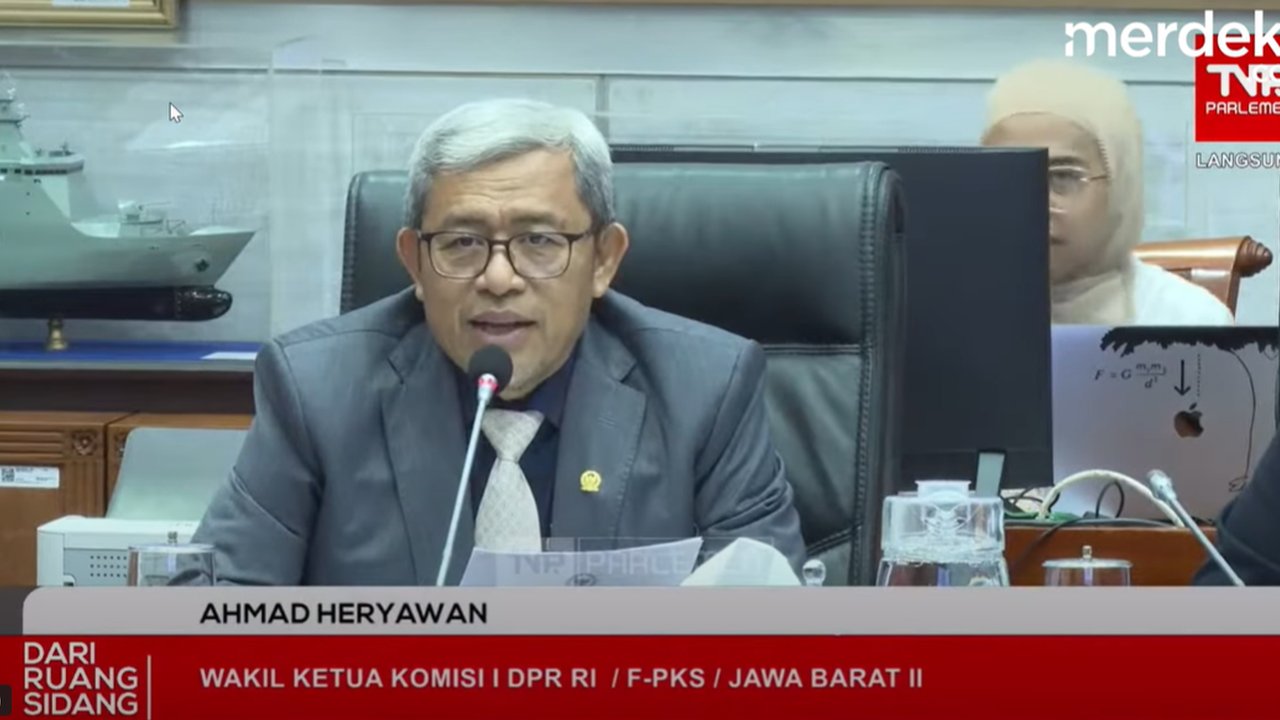 Anggota Komisi I DPR dari Fraksi PKS Ahmad Heryawan