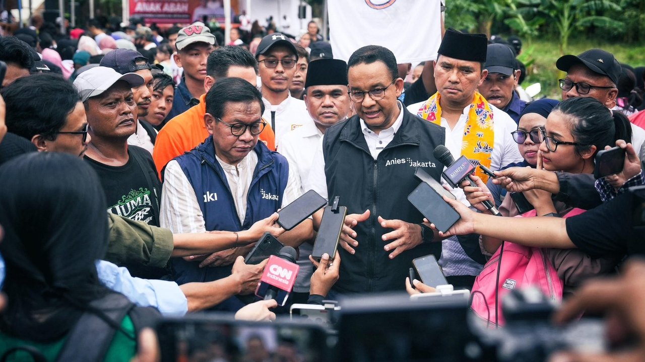 Anies dan Ahok satu barisan dukung Pramono-Rano di Pilkada Jakarta.