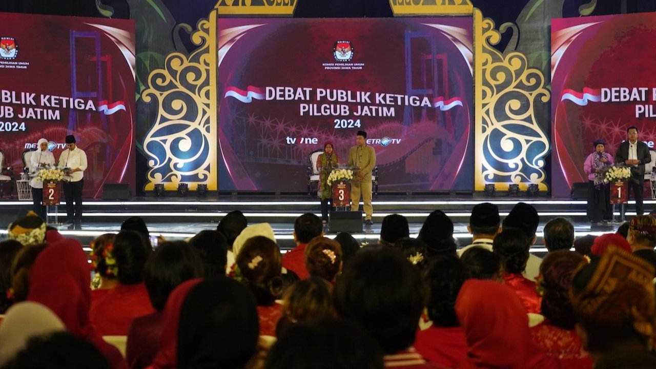 Debat Pamungkas Pilkada Jatim 2024