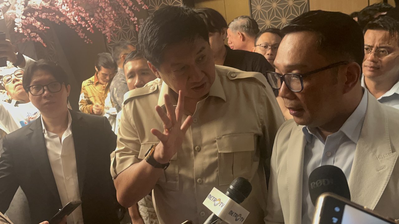 Maruarar Sirait dan Ridwan Kamil