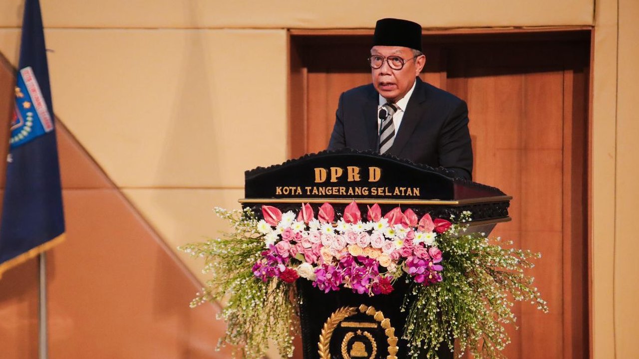 Walkot Tangsel Benjamin Devnie