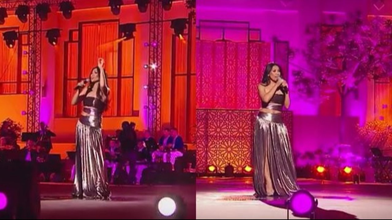 Tuai Pujian, Anggun Pertama Kali Nyanyi dengan Lagu Berbahasa Arab di Maroko