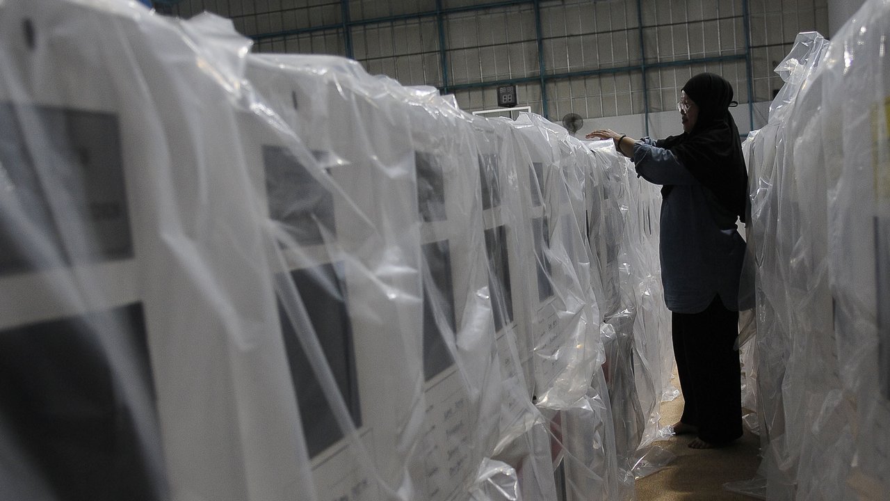 Kotak suara Pilkada Banyuwangi tersimpan rapi di Gudang Logistik KPU Banyuwangi (Istimewa)