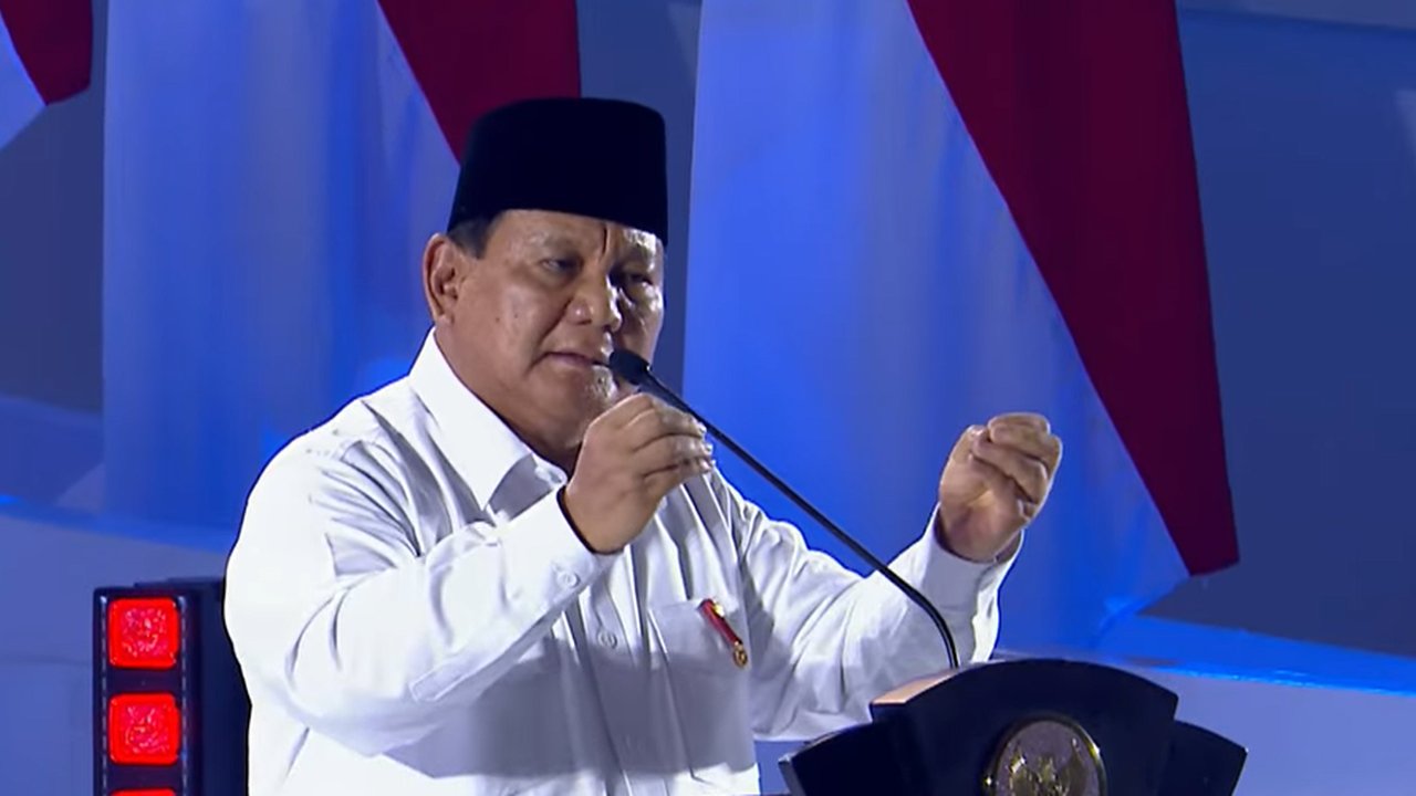 Prabowo menangis di Hari Guru 2024