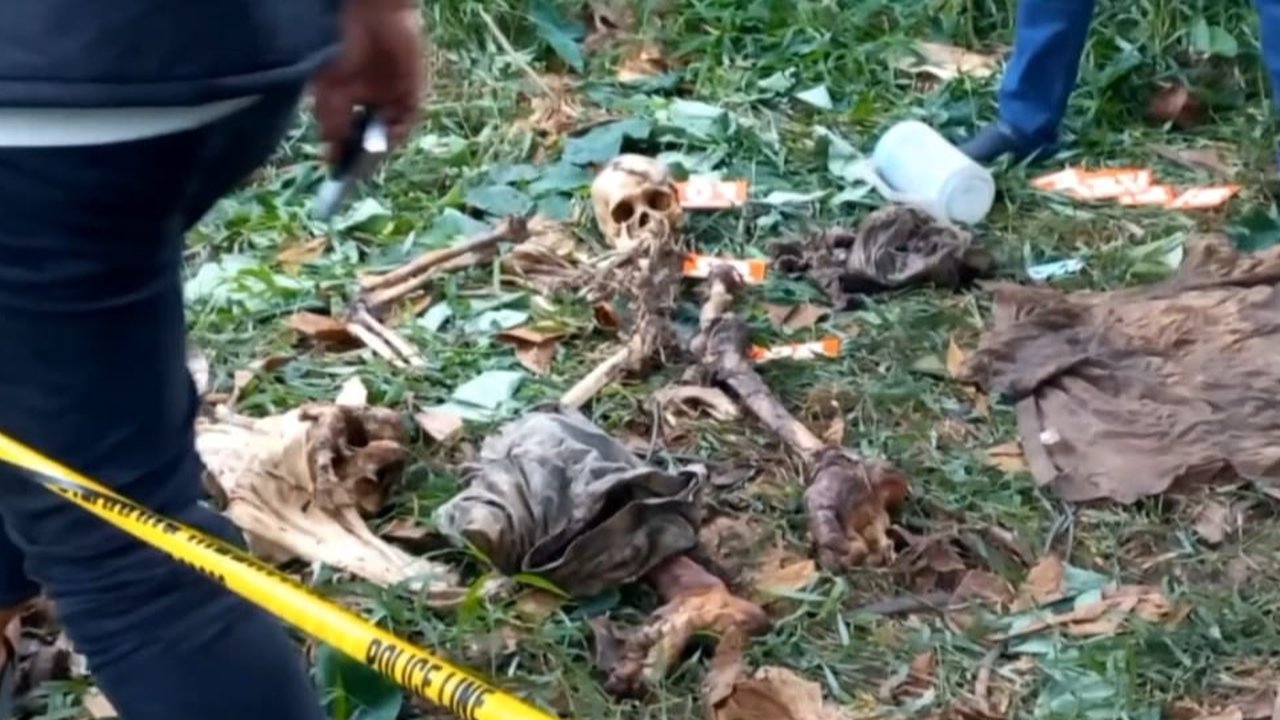Penemuan kerangka manusia di Bekasi