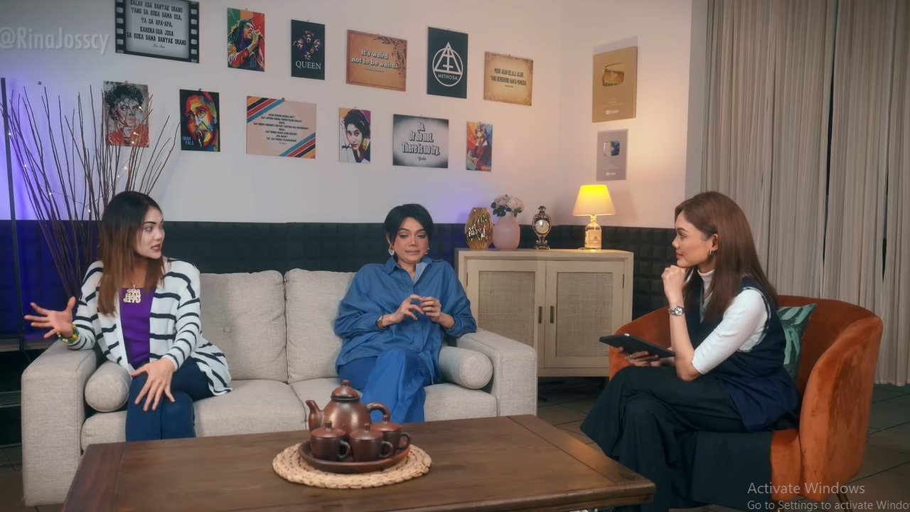 Bikin Acara Talkshow, Rina Nose Undang Dirinya Sendiri Jadi Bintang Tamu - Kocaknya Disebut Another Level