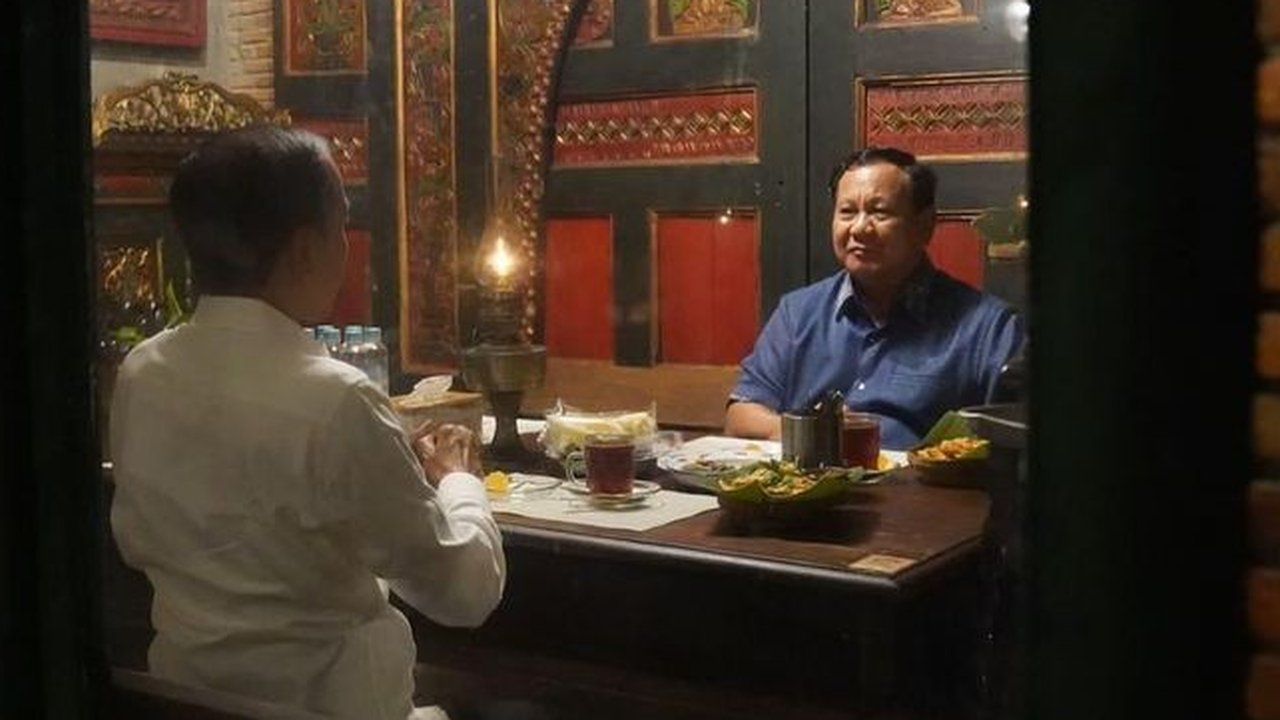 Prabowo bertemu Jokowi di Solo