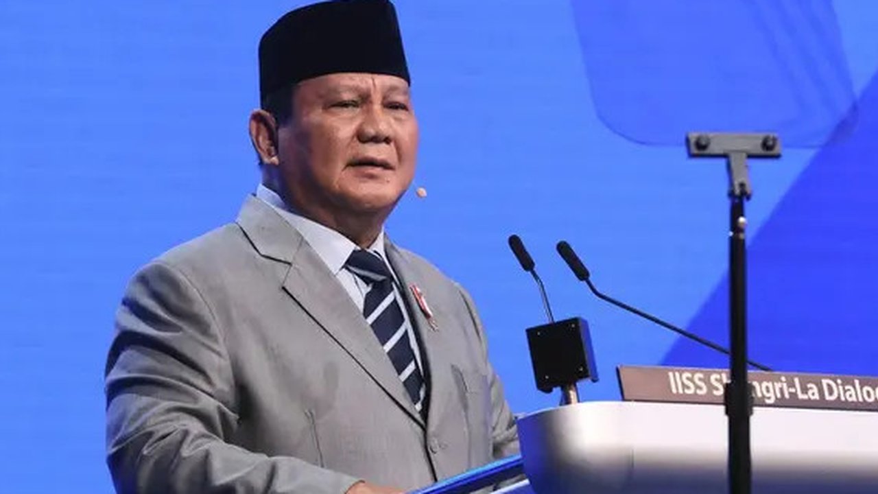 Presiden Prabowo mengunggah potretnya lagi menggendong kucing kesayangan, Bobby Kertanegara. Salah satu kaki Bobby nemplok ke hidung RI-1. (Foto: Dok. Instagram @prabowo)