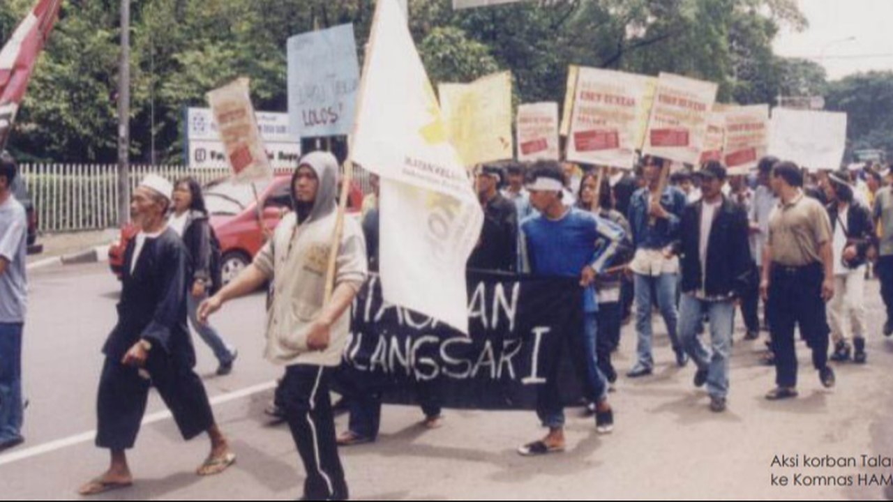 Aksi demo korban Talangsari