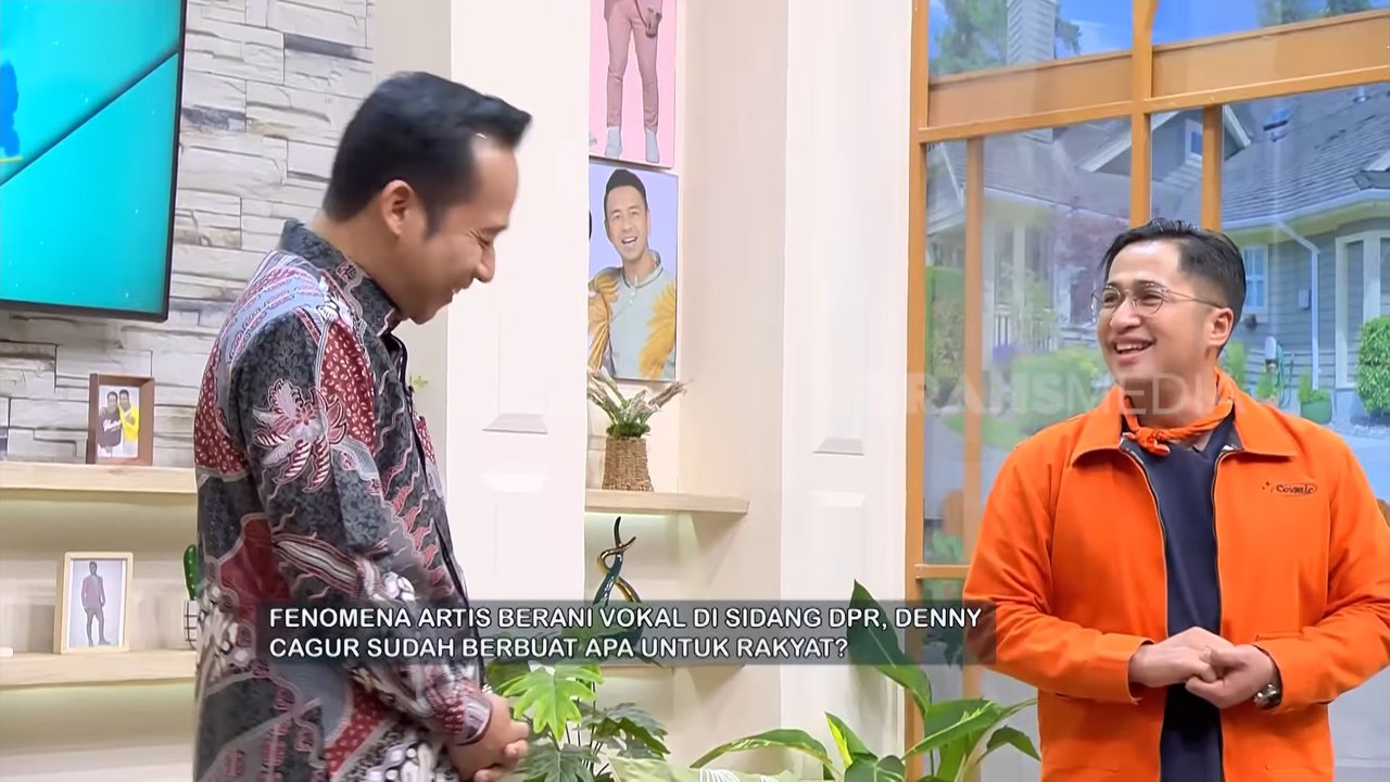 Irfan Hakim Canggung di Depan Raffi Ahmad dan Denny Cagur yang Kini Sudah Jadi Pejabat