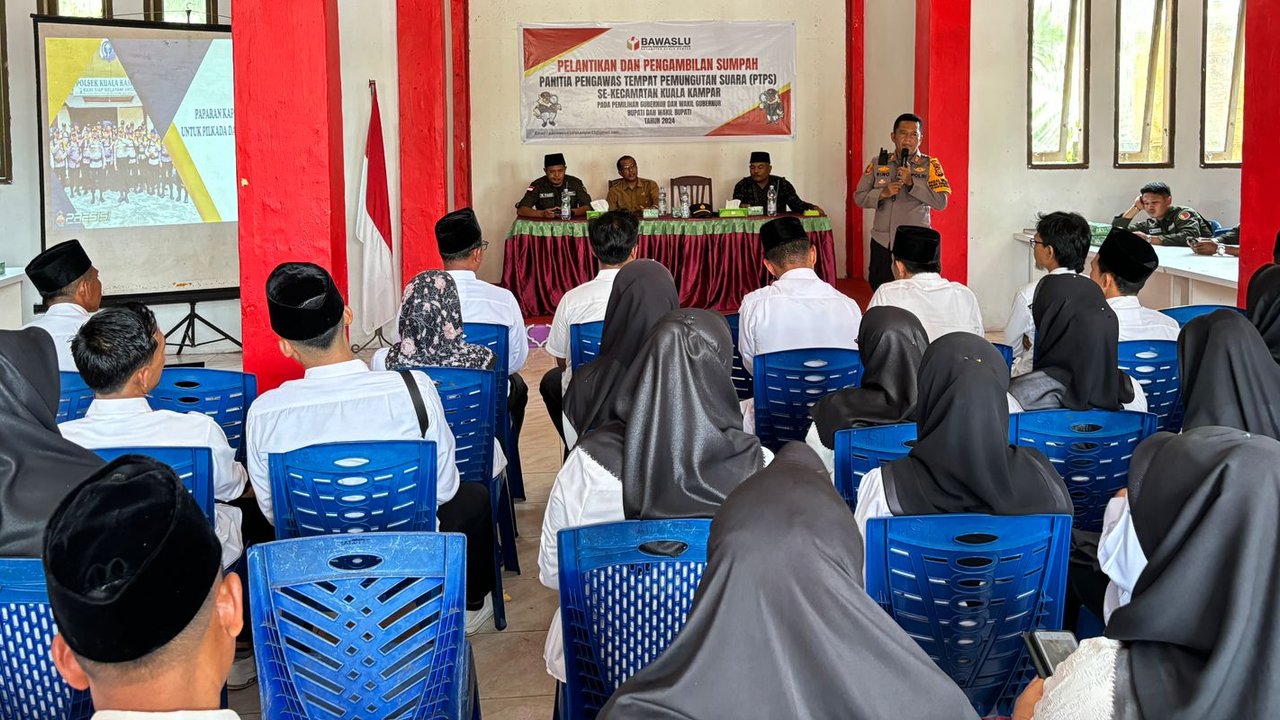 Bimbingan teknis untuk pengawas TPS