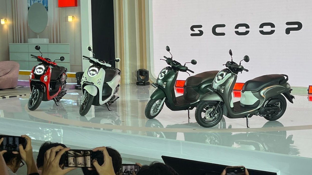 All New Honda Scoopy.