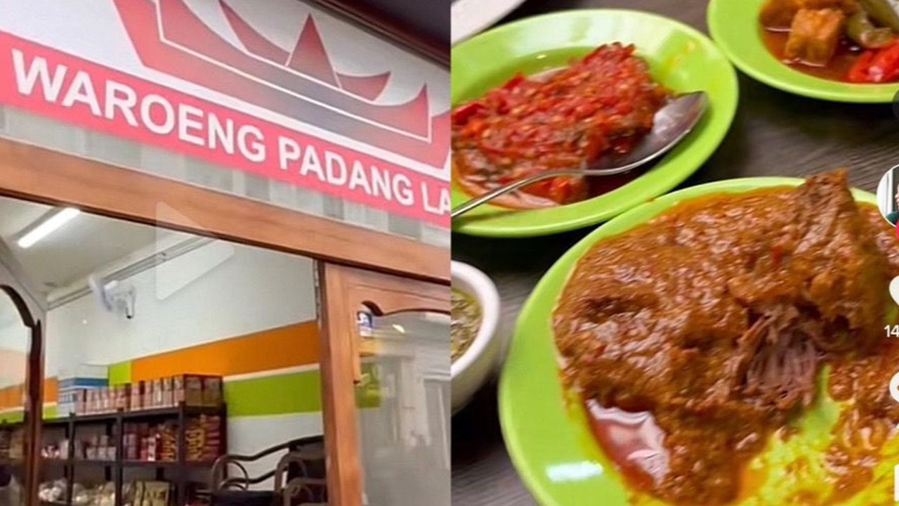 Rumah makan padang (Sumber: Twitter/recehtapisayng)