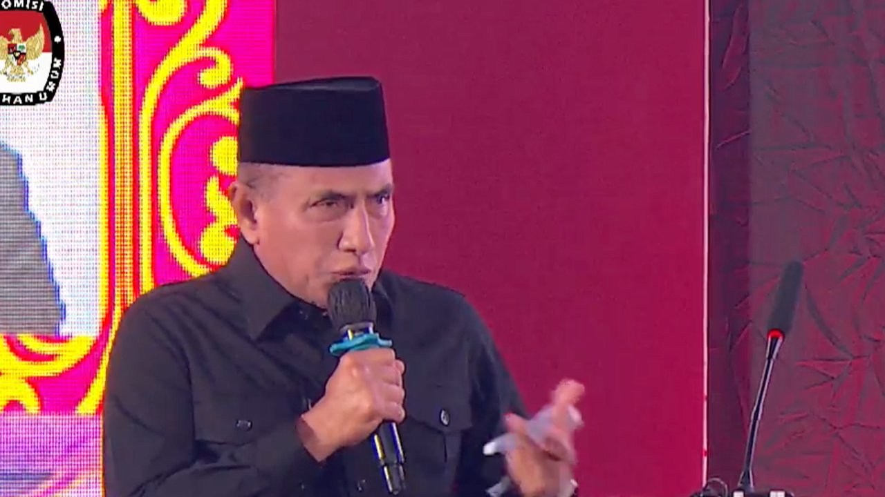 Cagub Edy Rahmayadi di debat pillada sumut