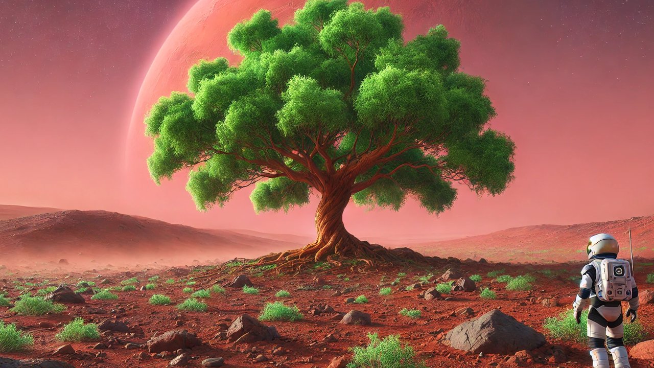 Ilmuwan Yakin Manusia Bisa Tanam Pohon di Mars