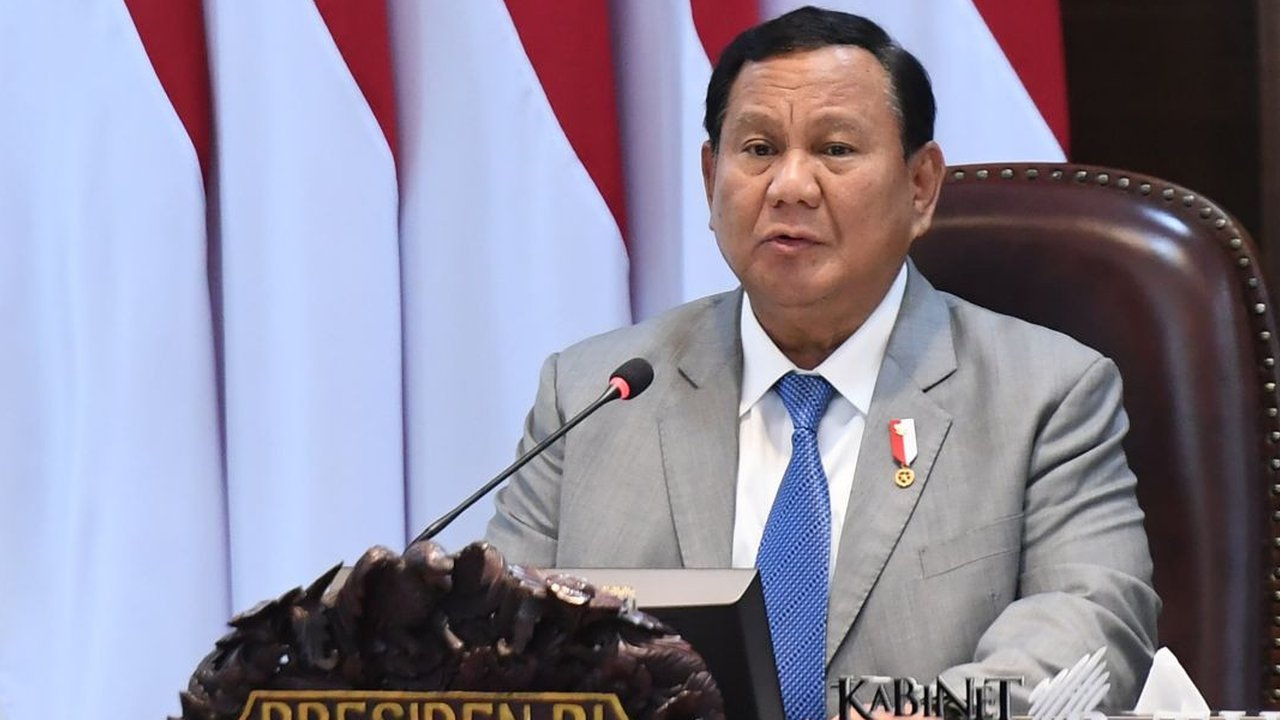 Sidang Kabinet Prabowo