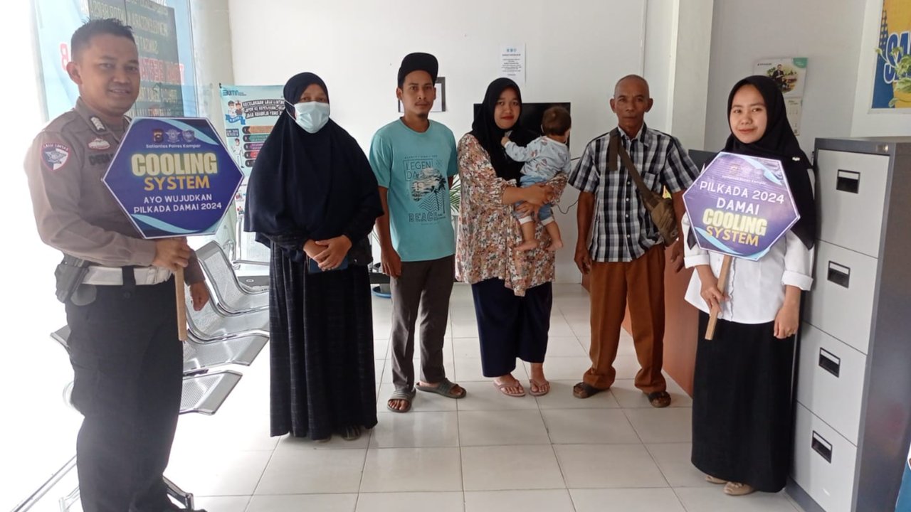 Personel Polres Kampar