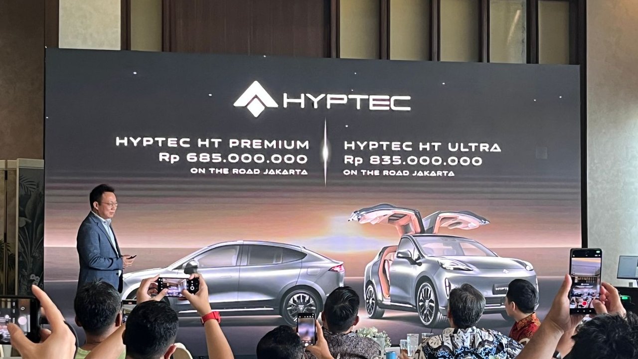 Harga Aion Hyptec HT untuk pasar Indonesia.