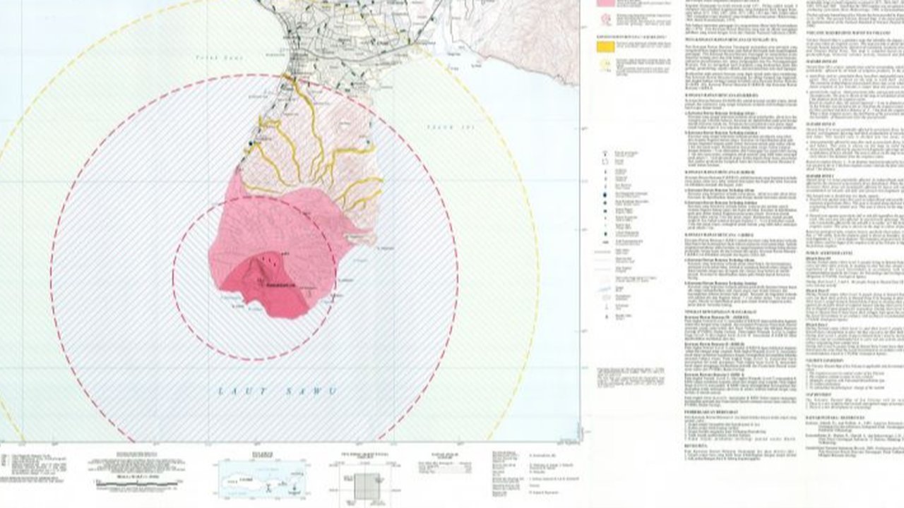 Masyarakat Diminta Antisipasi Tsunami Jika Gunung Iya Erupsi