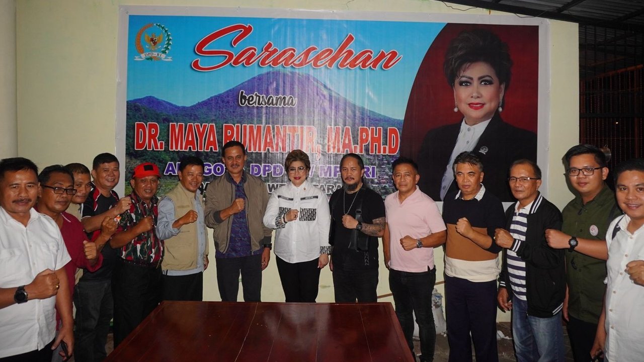 Cawagub ADT Bahas Isu Strategis Bersama Anggota DPD RI Maya Rumantir