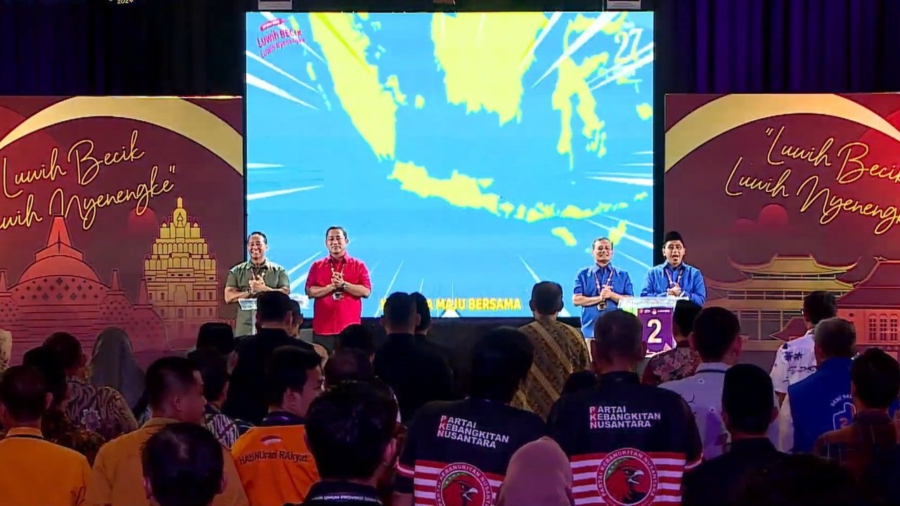 Debat Pertama Pilkada Jawa Tengah 2024