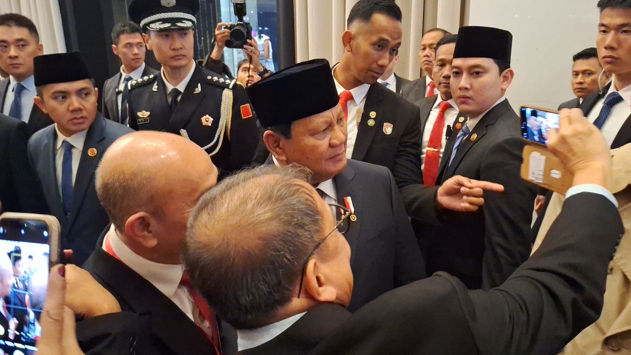 Prabowo di Beijing