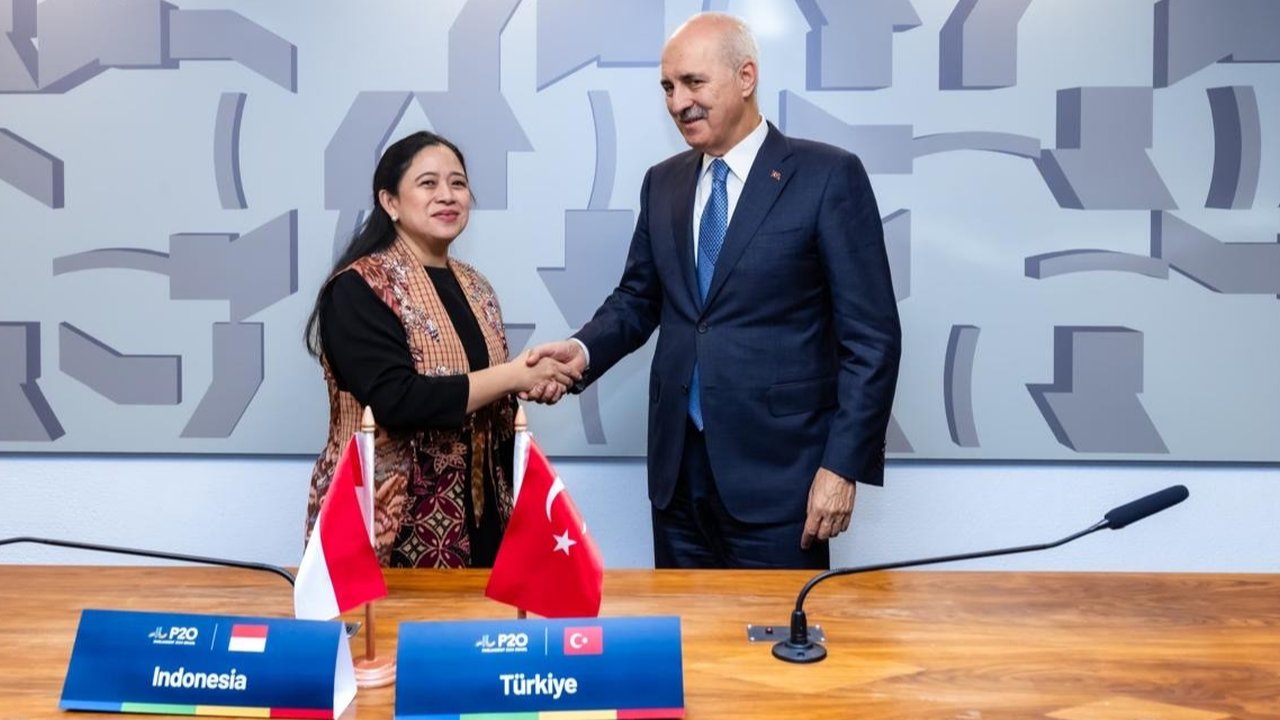Puan Maharani Bertemu Ketua Parlemen Turki