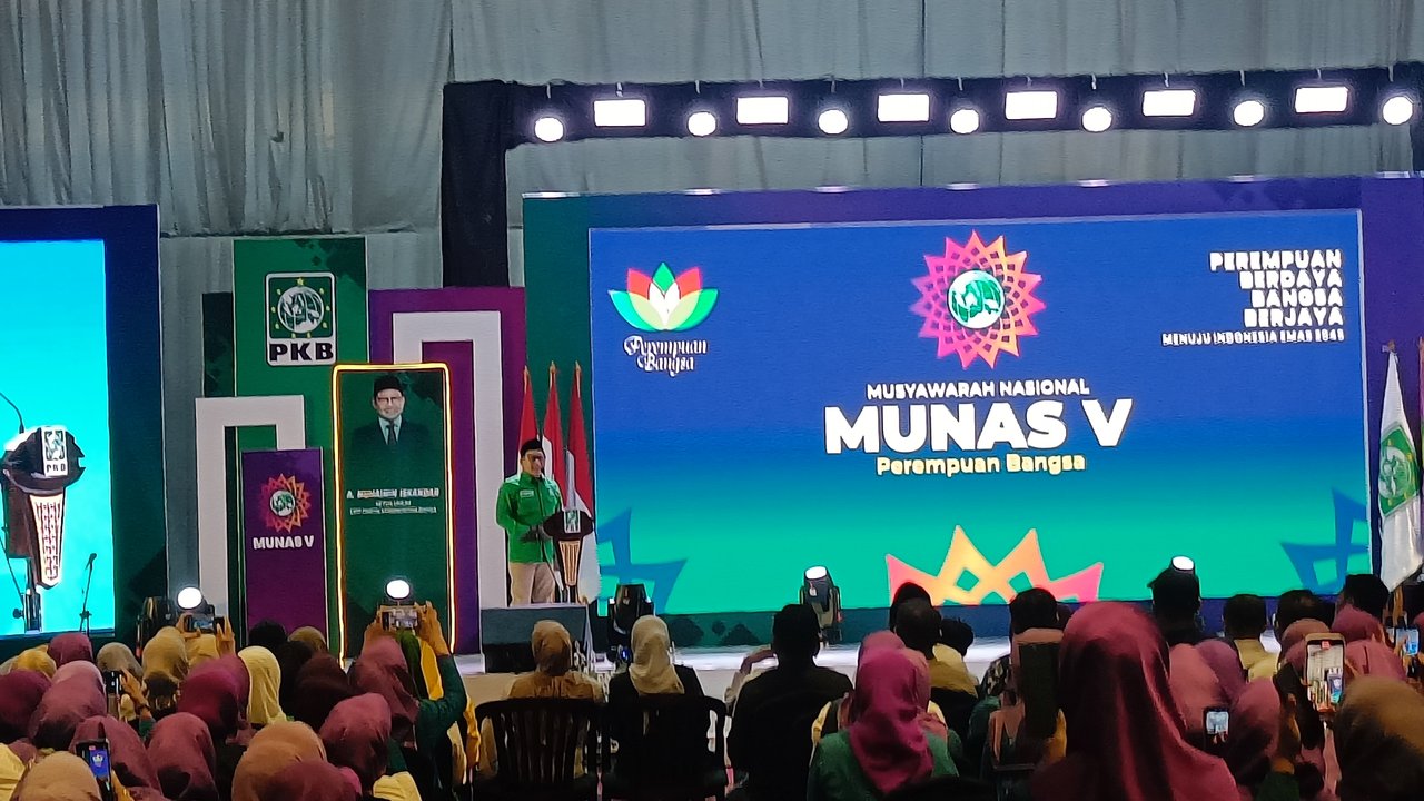 Cak Imin di kampanye Abdul Wahid-SF Hariyanto