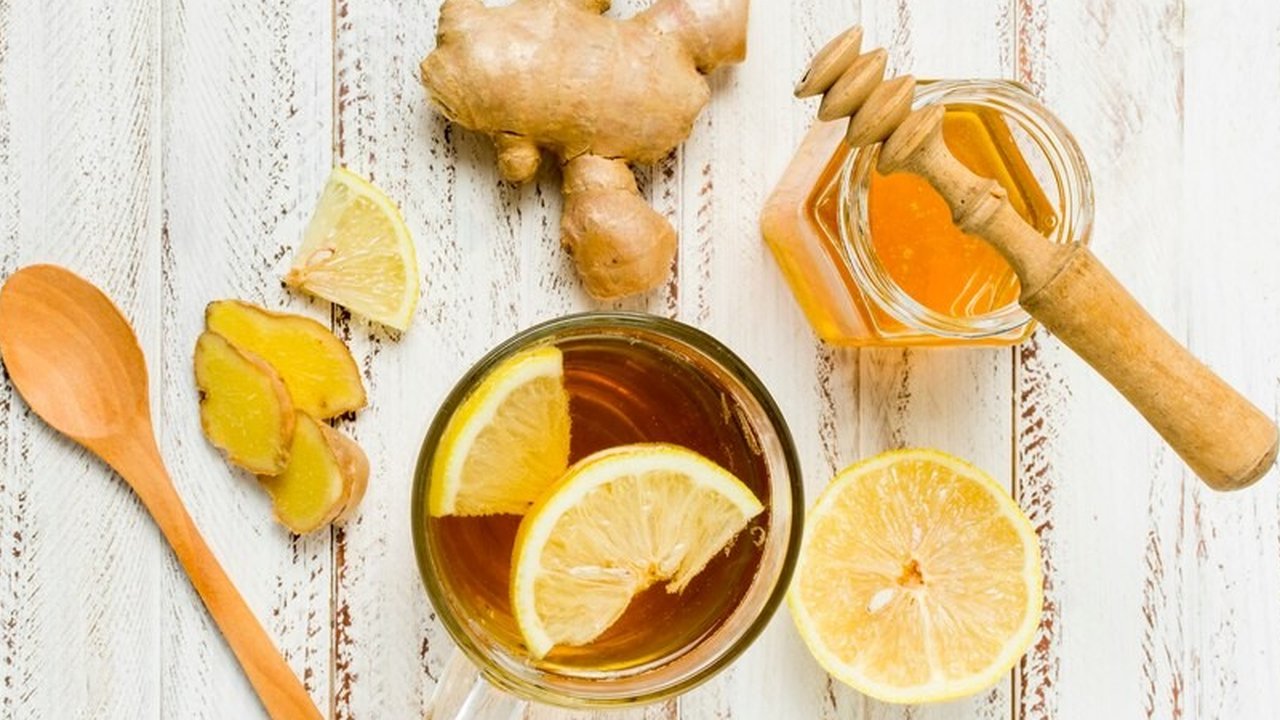 Wedang Jahe dan Lemon