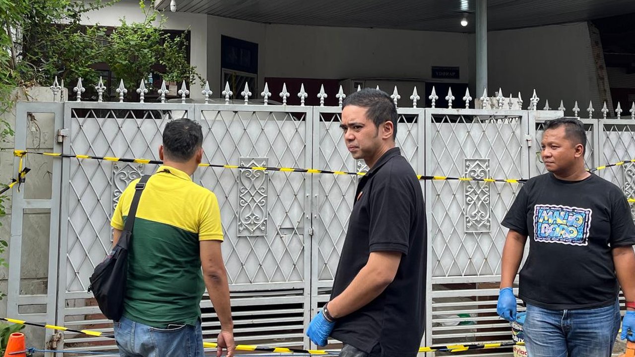 Lokasi rumah pembunuhan di  Lebak Bulus, Kecamatan Cilandak, Jakarta Selatan.