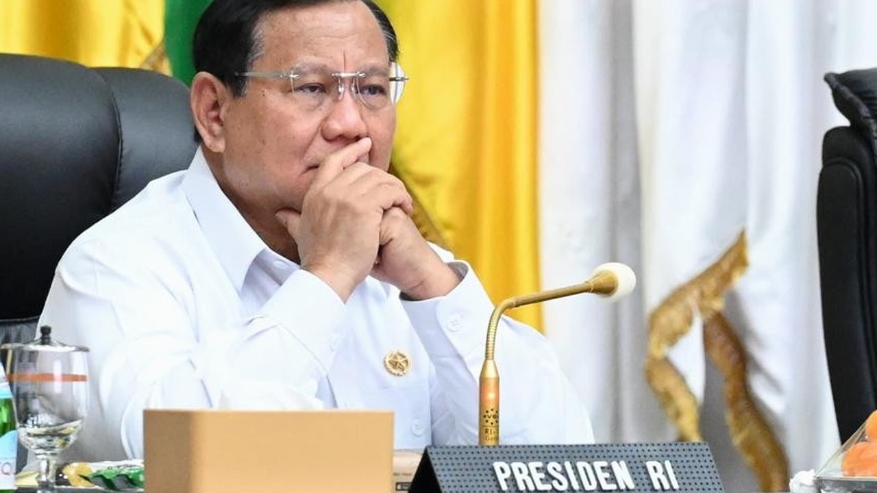 Presiden Prabowo Subianto dan Mendagri Tito Karnavian