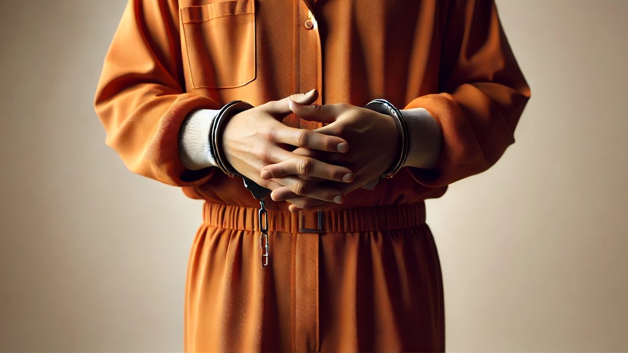 baju tahanan dan borgol