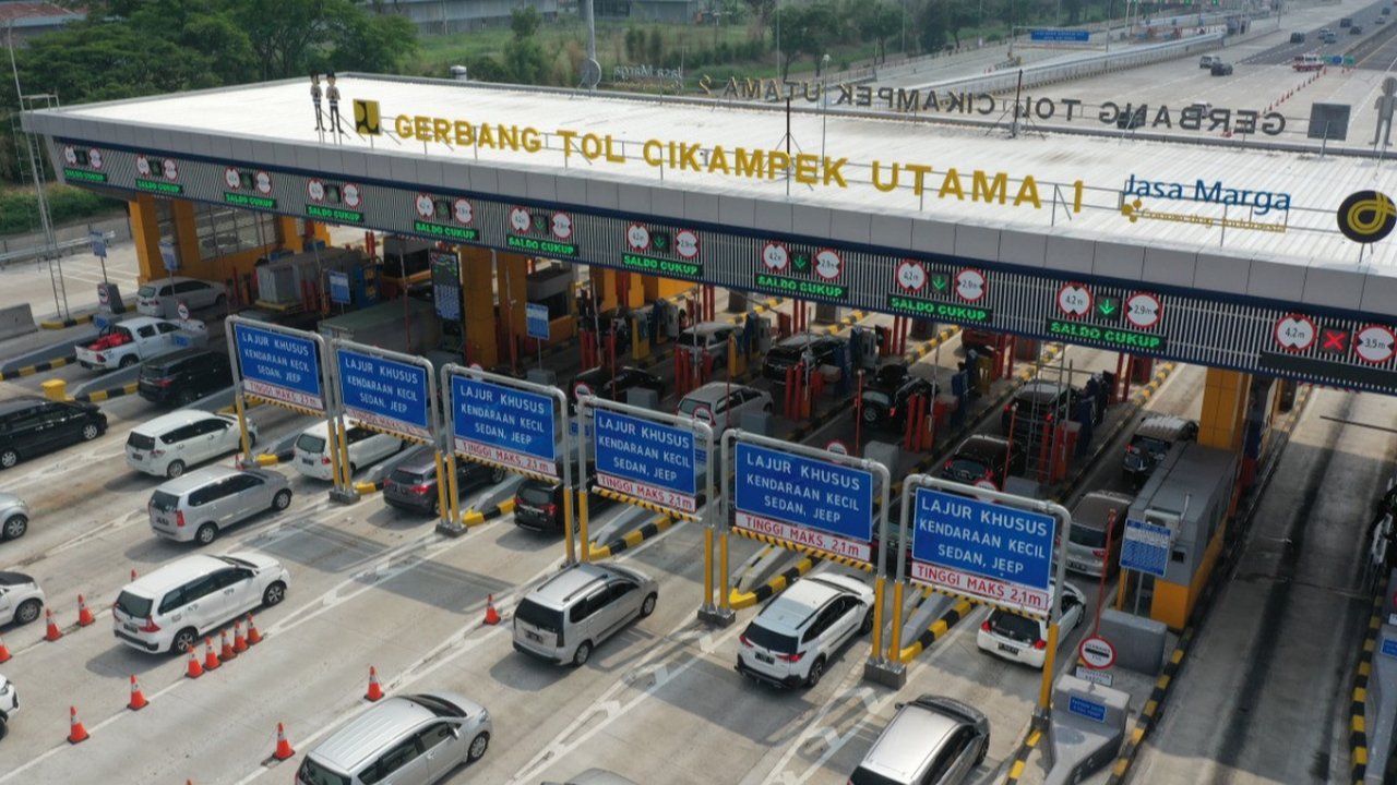 PT Jasa Marga (Persero) Tbk (JSMR) ingatkan pengguna jalan tol memastikan kecukupan saldo e-toll. (Foto: Jasa Marga)