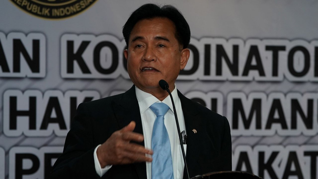 Menteri Koordinator Bidang Hukum, HAM, Imigrasi, dan Pemasyarakatan Yusril Ihza Mahendra dan Mendagri Australia bertemu bahas pemulangan narapidana Bali Nine, pada Selasa (3/12/2024).