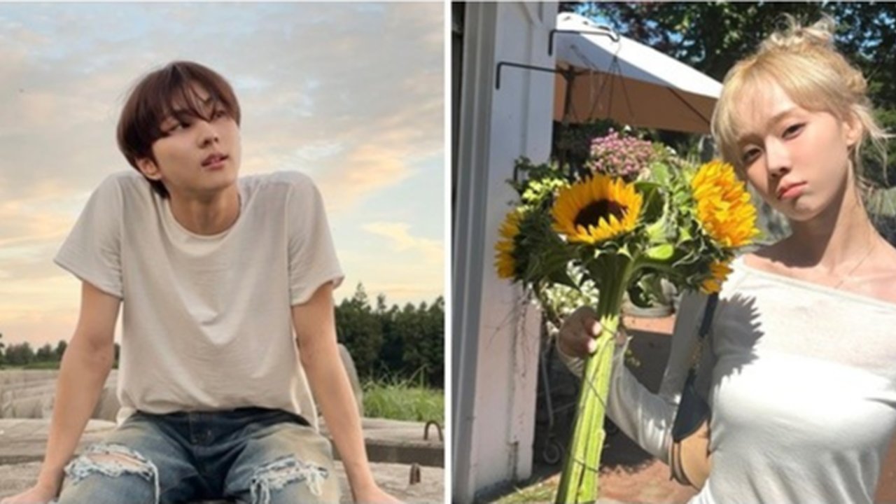 Winter aespa dan Jungwon ENHYPEN