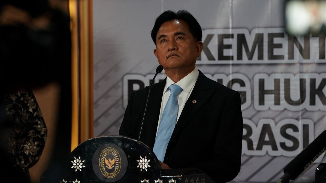 Menteri Koordinator Bidang Hukum, HAM, Imigrasi, dan Pemasyarakatan Yusril Ihza Mahendra dan Mendagri Australia bertemu bahas pemulangan narapidana Bali Nine, pada Selasa (3/12/2024).