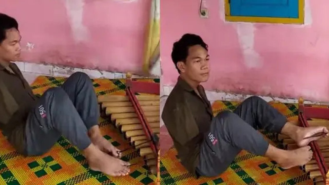 Agus, pelaku pelecehan seksual di Lombok (Foto: TikTok @agus_art)