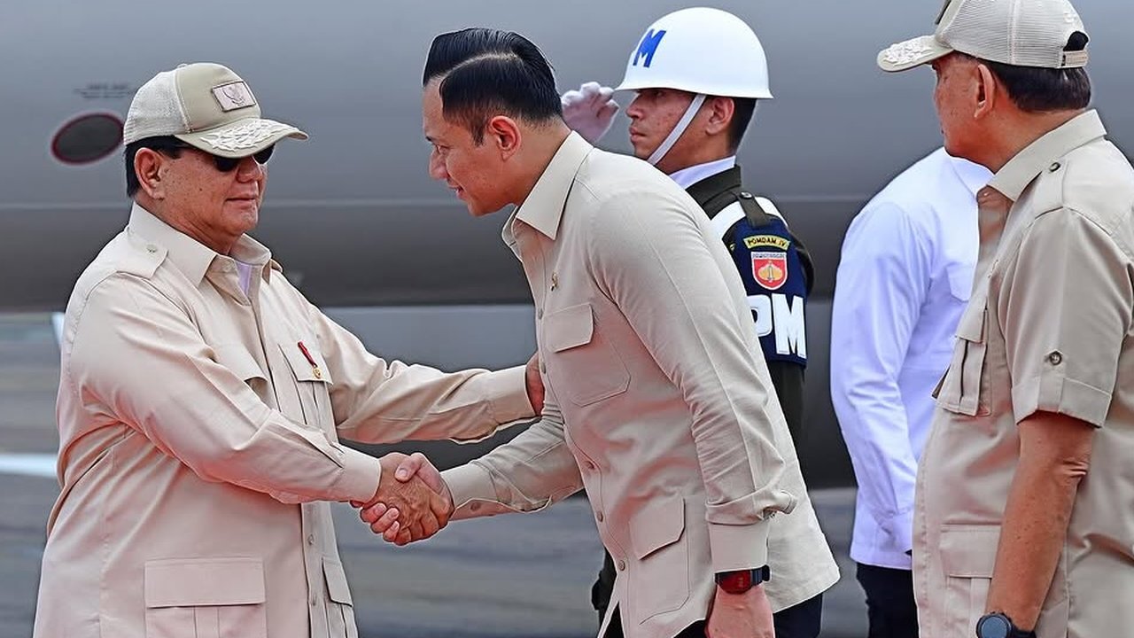 Prabowo di Kemendagri