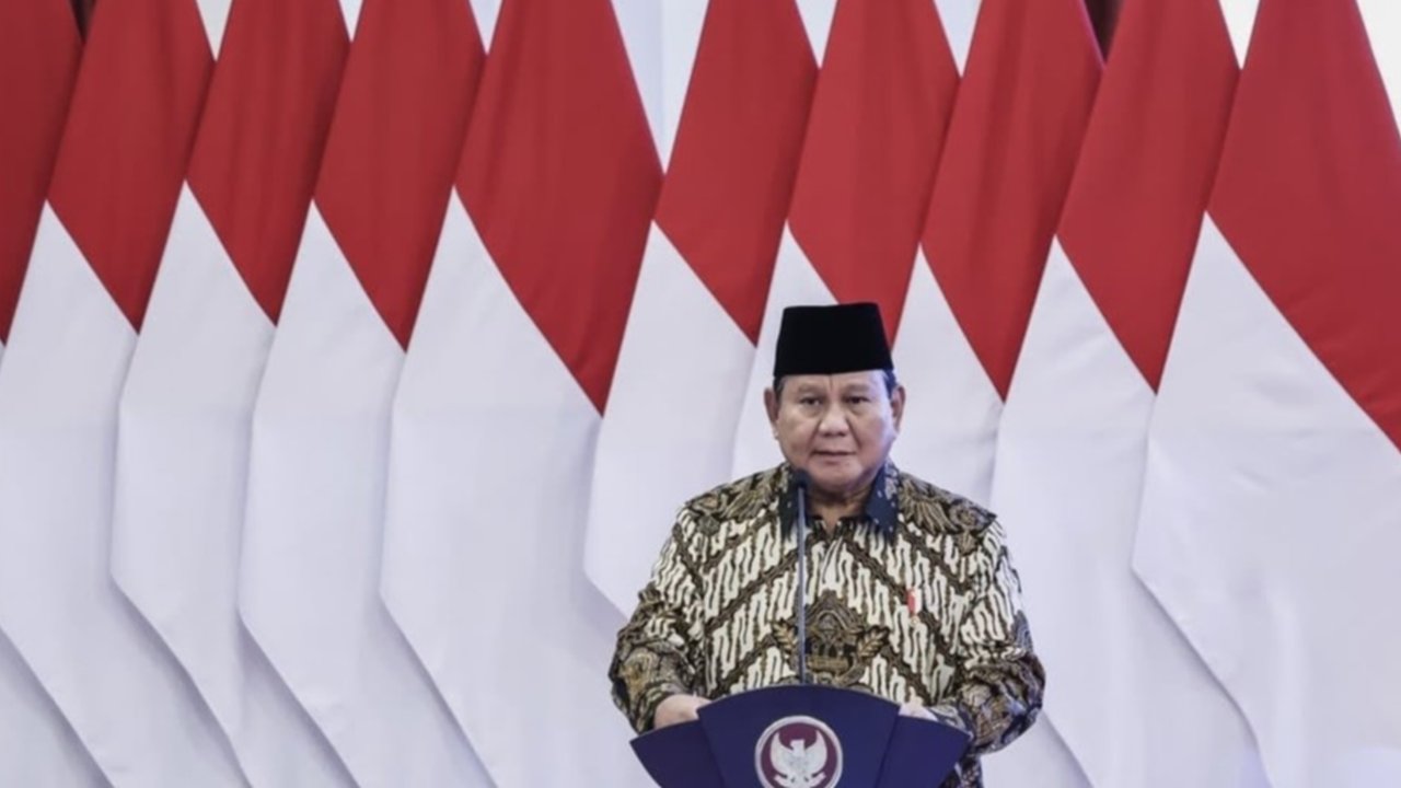 Presiden Prabowo Subianto dan Mendagri Tito Karnavian