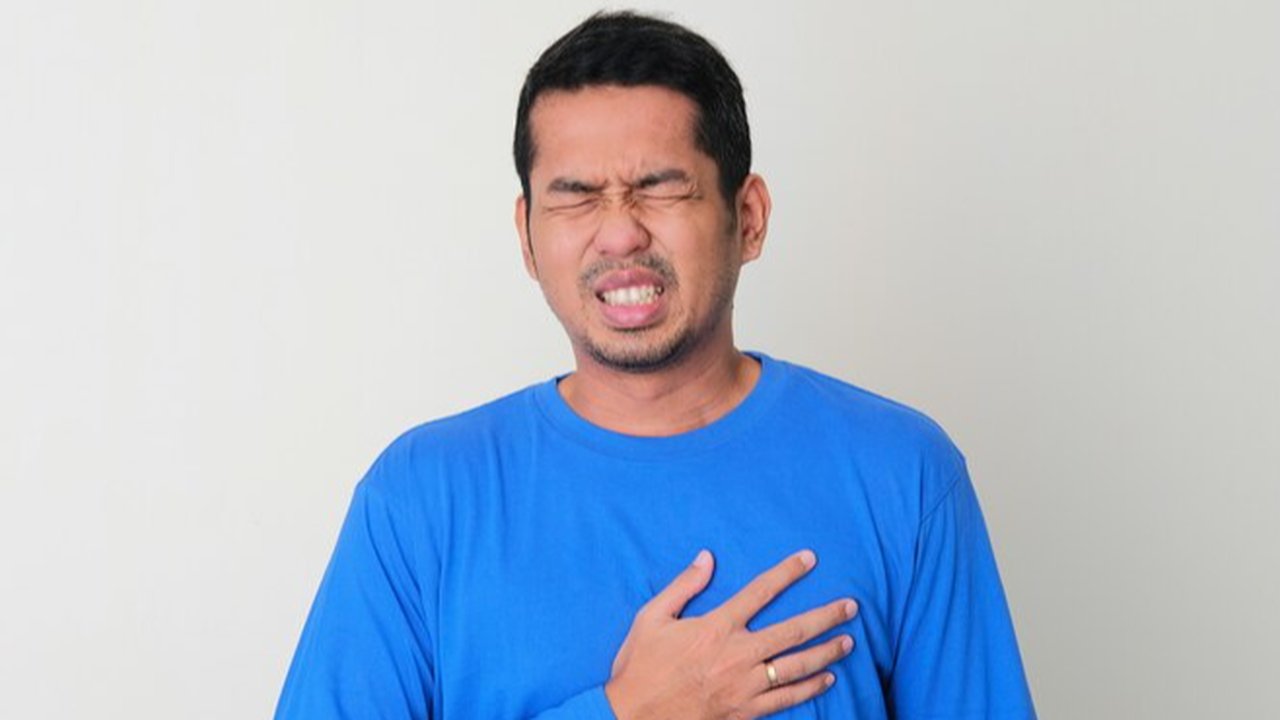 Ilustrasi nyeri dada.