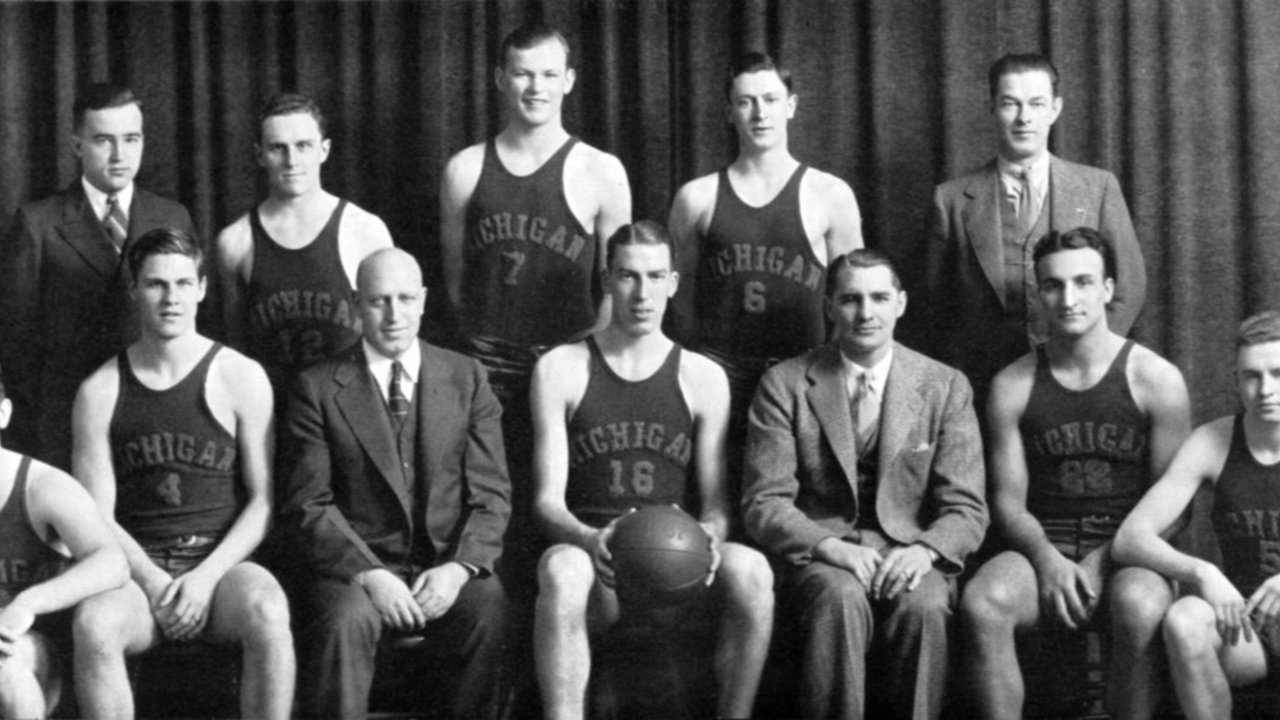 Michigan Wolverines men's basketball team 1936