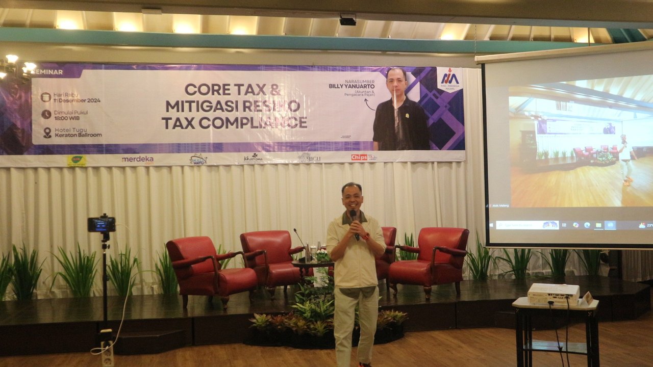 Seminar Core Tax & Mitigasi Risiko Tax Compliance AMA Malang