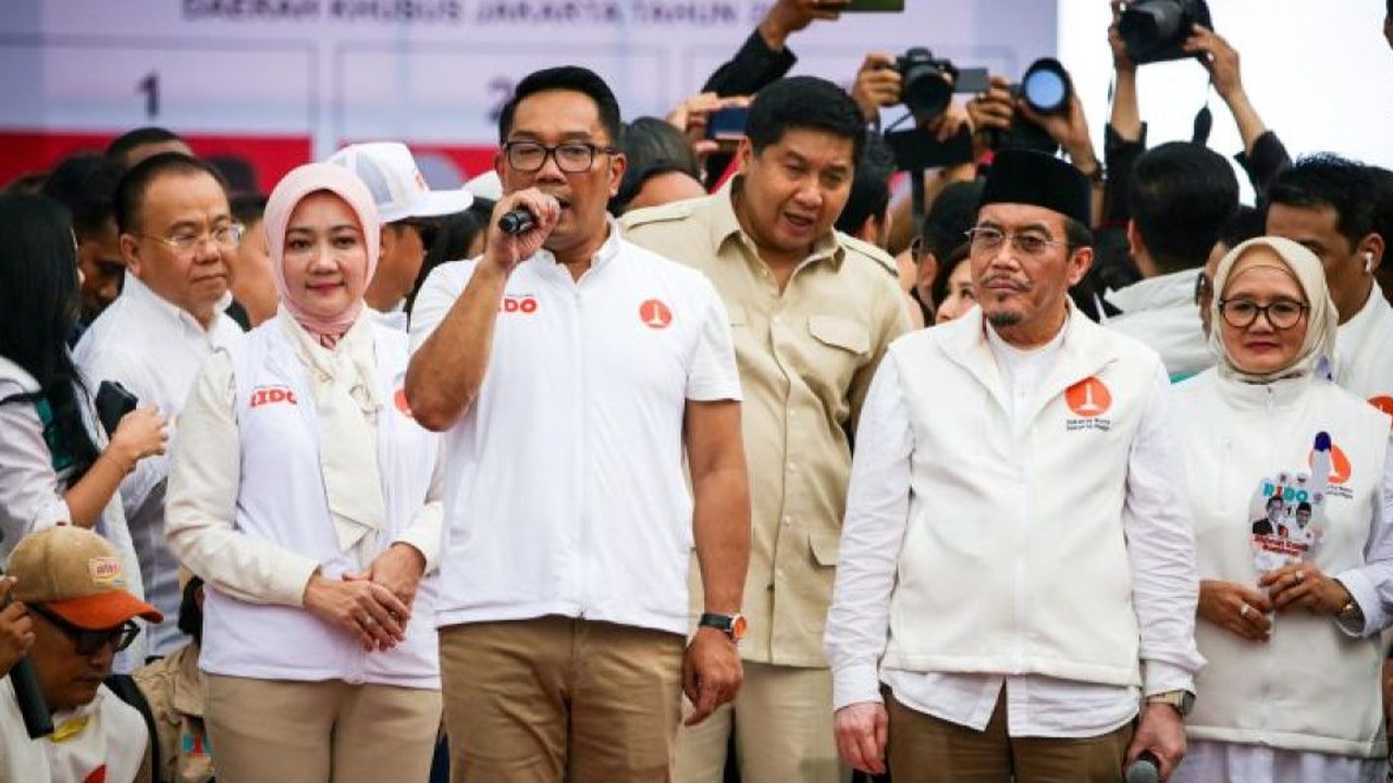 Tim Pemenangan Ridwan Kamil-Suswono (RIDO) menyebutkan hanya pasangan RIDO yang didukung penuh oleh Presiden ke-8 Prabowo Subianto dan Presiden ke-7 Joko ...