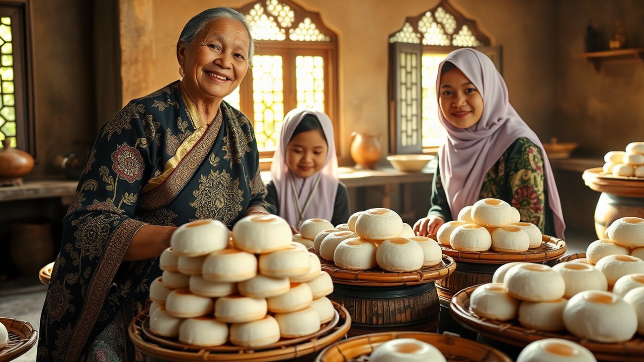 Kue Apem Tepung Beras