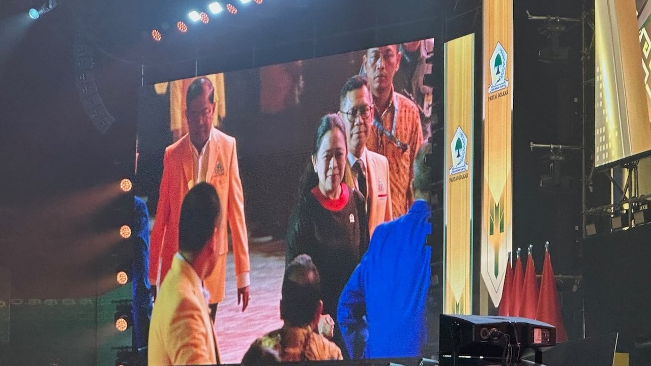 Puan Maharani Hadiri HUT Ke-60 Partai Golkar