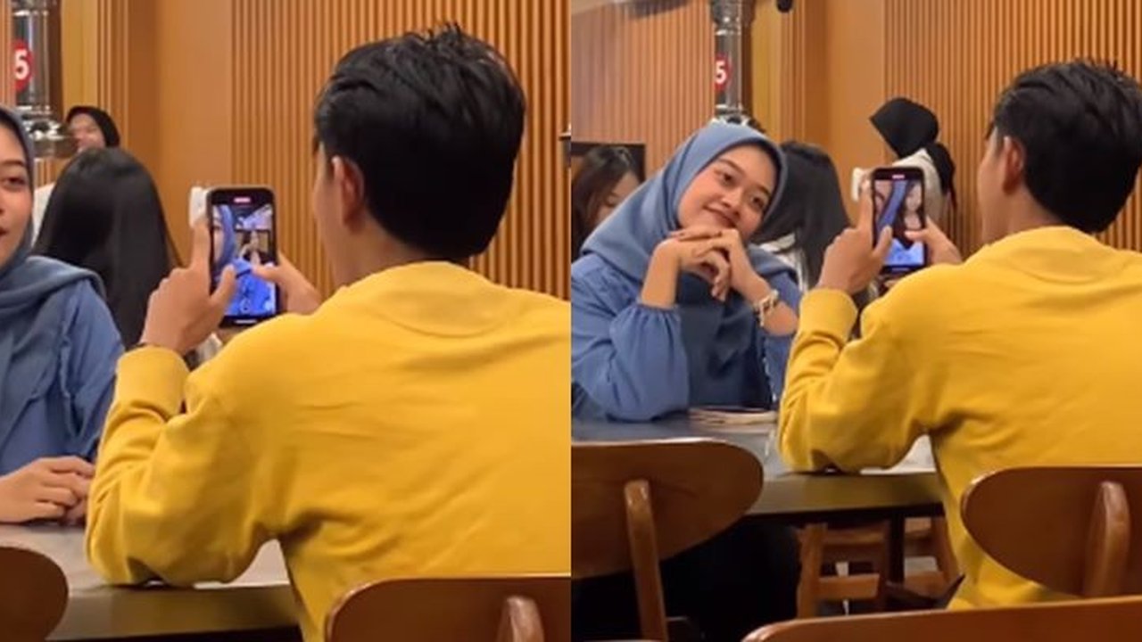 Cewek ini Pose Cantik Divideo sama Cowoknya