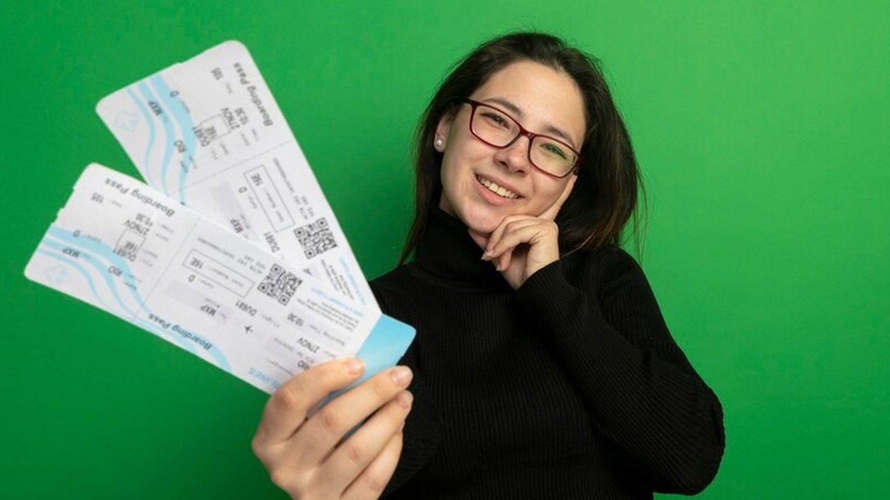 Ilustrasi Tiket Pesawat