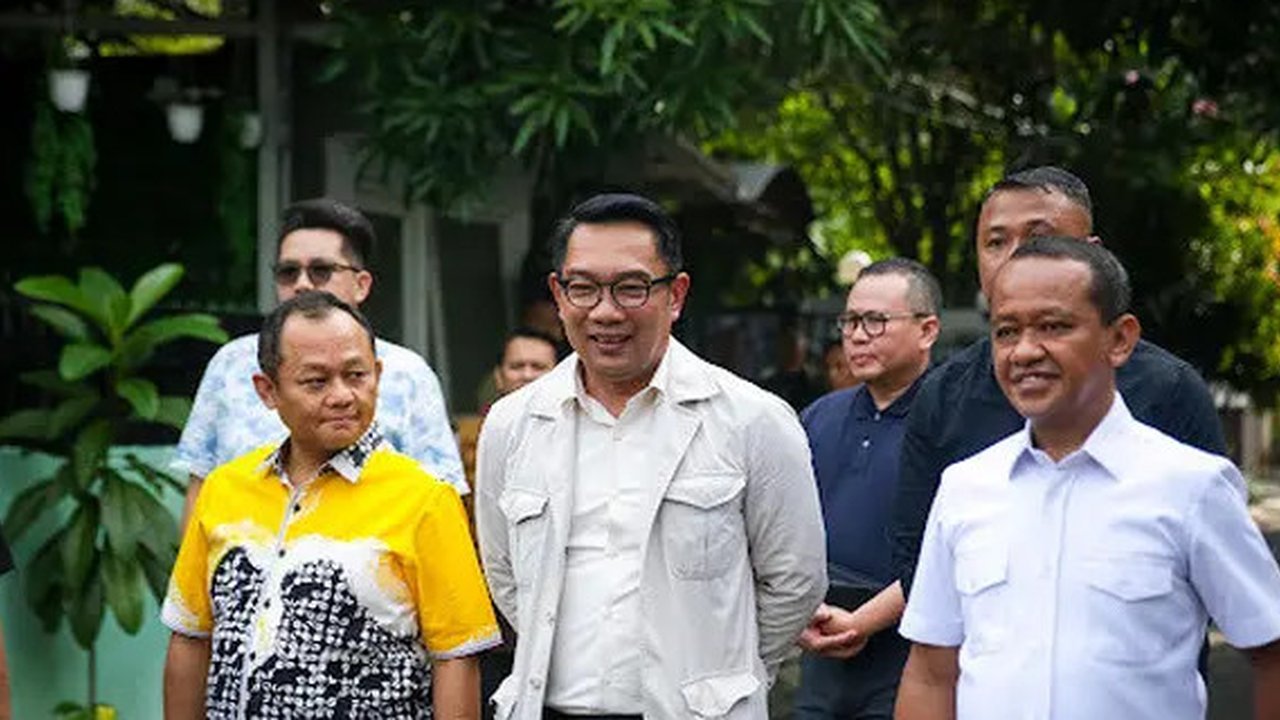 Ketua Umum (Ketum) Partai Golkar Bahlil Lahadalia, meyakini Pasangan Calon Gubernur dan Calon Wakil Gubernur Jakarta Ridwan Kamil-Suswono akan memenangkan Pilkada Jakarta 2024 pada putaran pe