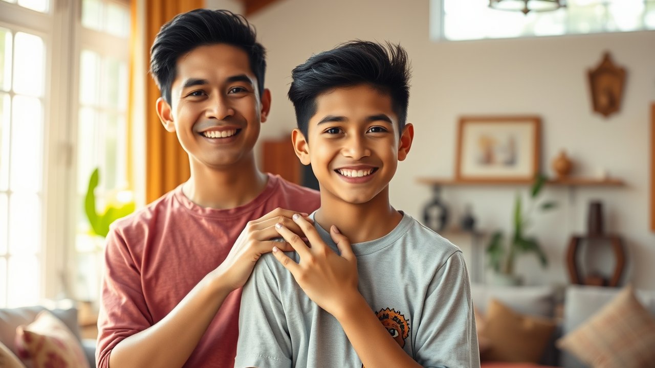 Ilustrasi Kakak dan Adik